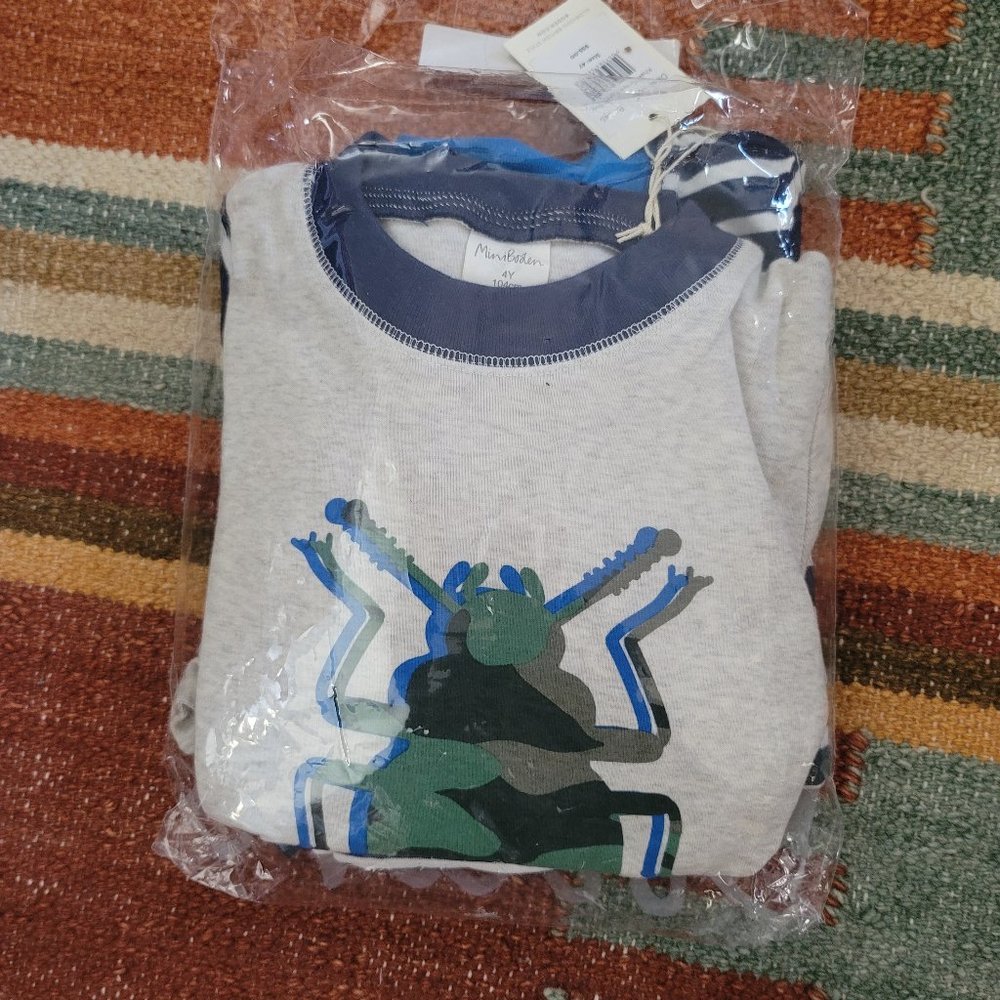 Mini Boden LS pajama 2 pack 4 yr